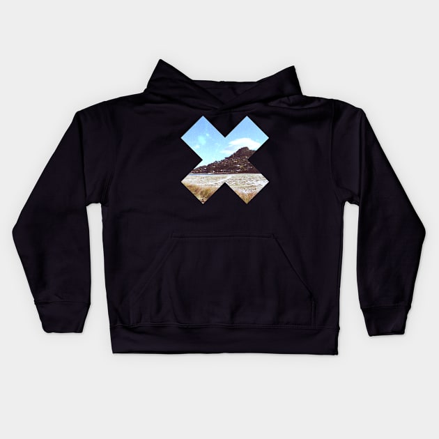 X Marks the Spot Kids Hoodie by Astroman_Joe